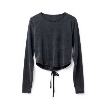 Maglia Intreccio Crop 