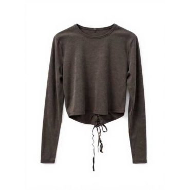 Maglia Intreccio Crop 