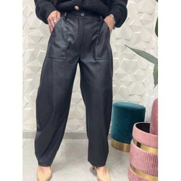 Pantalone In Similpelle Ballon