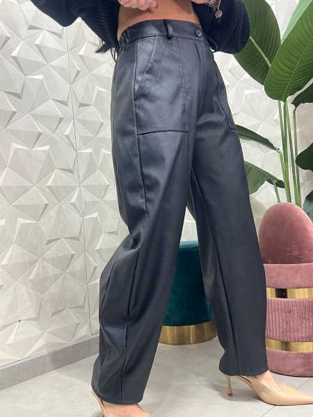 Pantalone In Similpelle Ballon