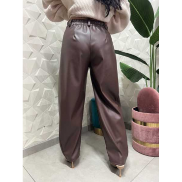 Pantalone In Similpelle Ballon