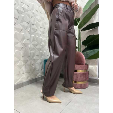 Pantalone In Similpelle Ballon