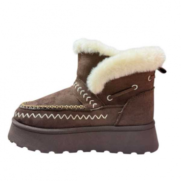 Stivaletto Con Pelliccia 