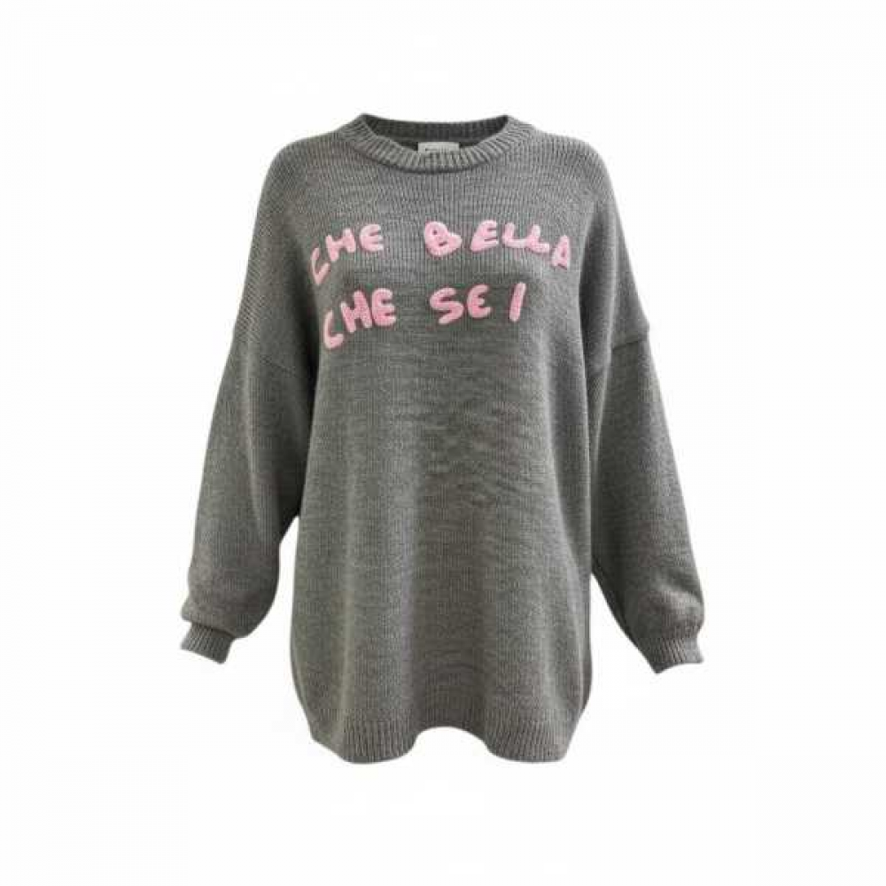 Che Bella Che Sei Maglia  Lunga Lana