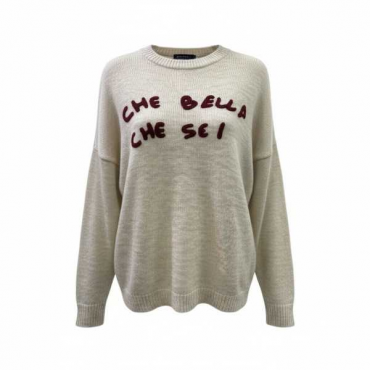 Che Bella Che Sei Maglia  Lunga Lana
