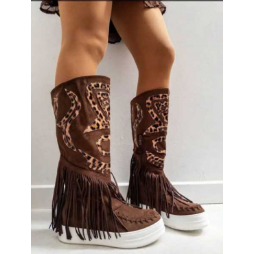 Stivale Con Frange