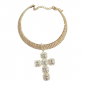 Girocollo Con Croce Oro