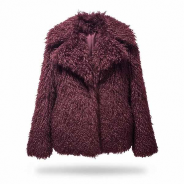 Giacca Pelliccia Bordo 