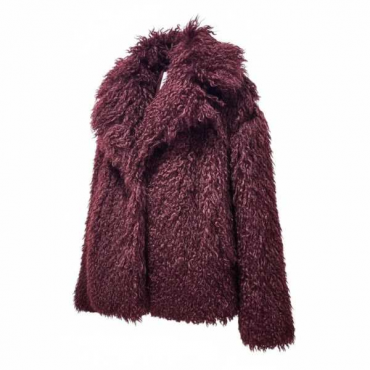 Giacca Pelliccia Bordo 