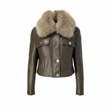 Chiodo Di Pelle Topquality