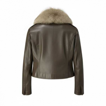 Chiodo Di Pelle Topquality