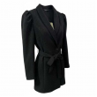 Tutina Blazer Glitter Con Cintura
