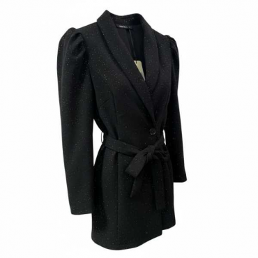 Tutina Blazer Glitter Con Cintura