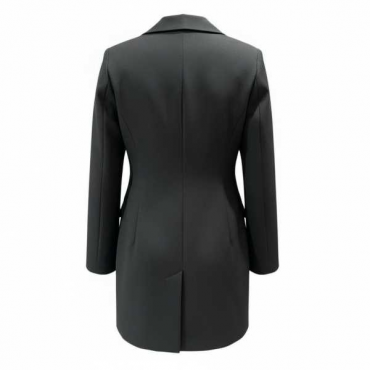 Abito Blazer Doppiopetto Strutturato Con Bottoni Gioiello 