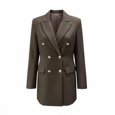 Abito Blazer Doppiopetto Strutturato Con Bottoni Gioiello 