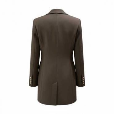 Abito Blazer Doppiopetto Strutturato Con Bottoni Gioiello 