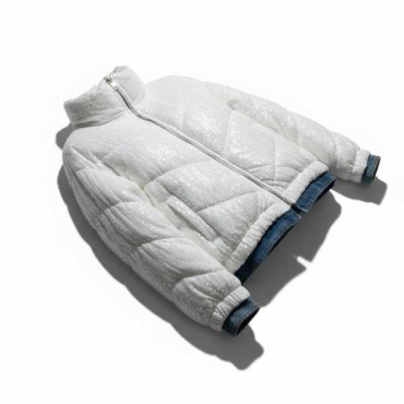 Piumino Crop Paillettes 