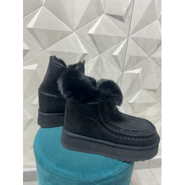 Stivaletti Con Pelliccia 