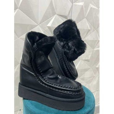 Stivaletti Con Pelliccia 