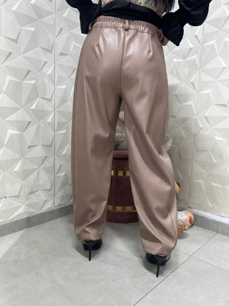 Pantalone In Similpelle Ballon