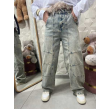 Jeans Wide Leg Acid Wash