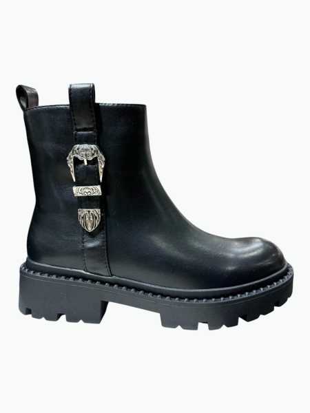 Stivaletto Con Zip 
