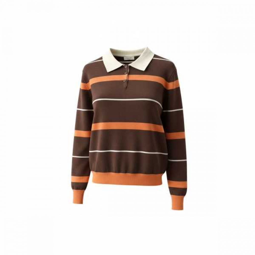 Polo Riga Maniche Lunghe 