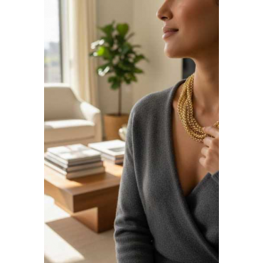 Collana Multifilo A Torciglione