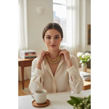 Collana Multifilo A Torciglione