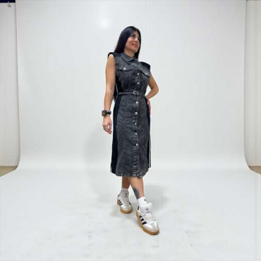 Abito Midi Denim