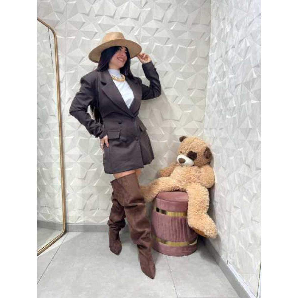 Blazer Dress Bossy Chic