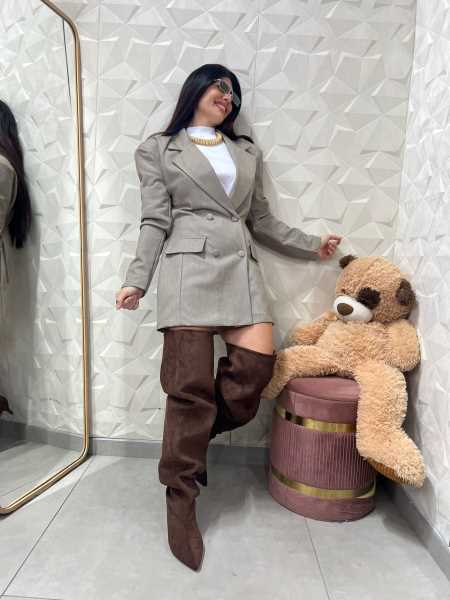 Blazer Dress Bossy Chic