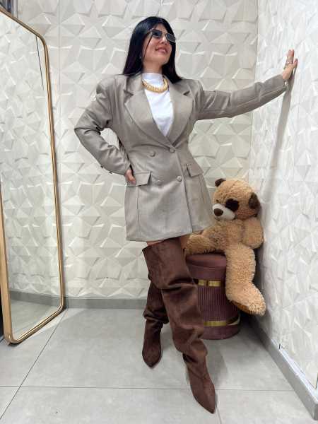 Blazer Dress Bossy Chic