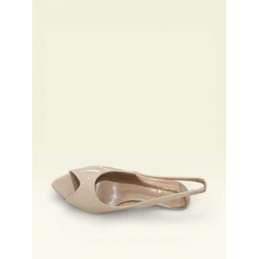 Sandalo Slingback Spuntato