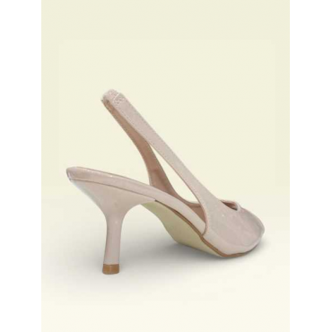 Sandalo Slingback Spuntato