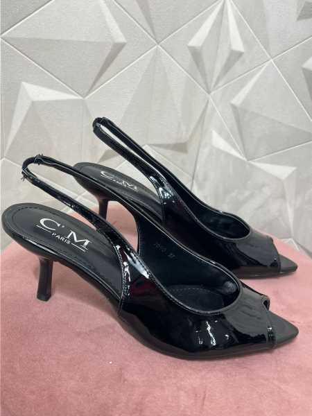 Sandalo Slingback Spuntato