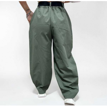 Pantalone Ballon Con Cintura