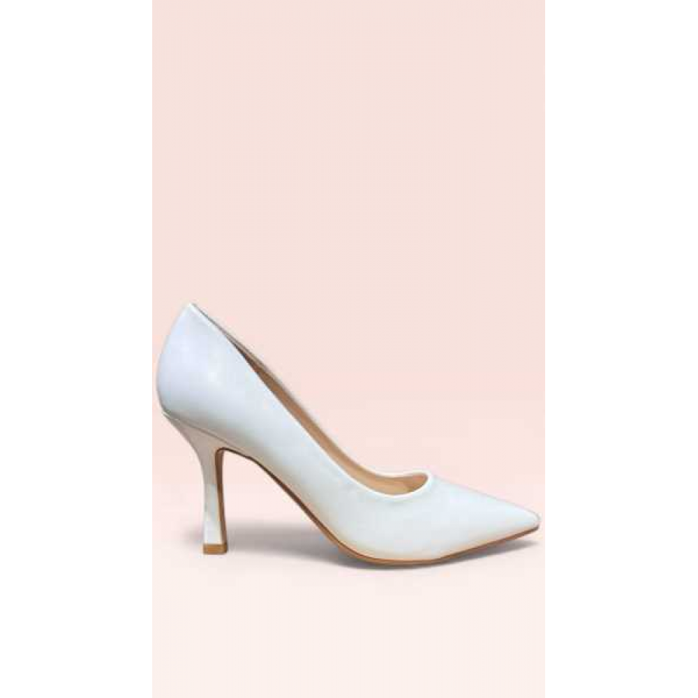 Decolleté Classica In Similpelle – Tacco 8 Cm