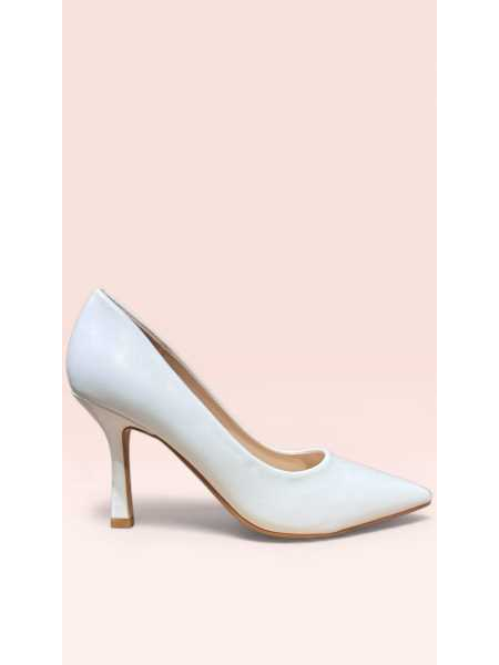 Decolleté Classica In Similpelle – Tacco 8 Cm