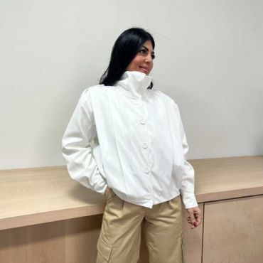 Bomber Strutturato Dal Design Moderno