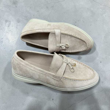 Mocassino Con Dettaglio Oro