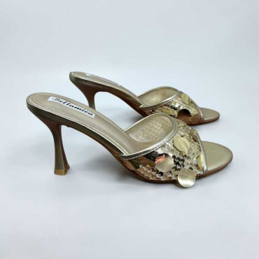 Sandalo Con Paillettes 