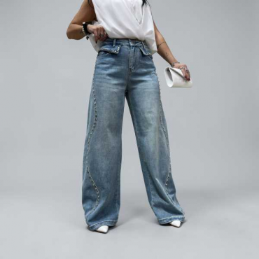 Jeans Carpentier Con Borchie 