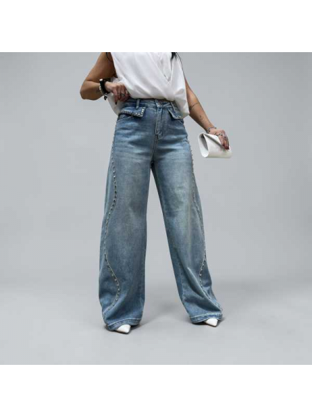 Jeans Carpentier Con Borchie 