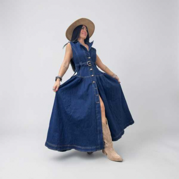 Long Dress Denim