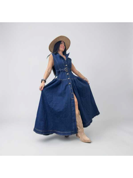 Long Dress Denim
