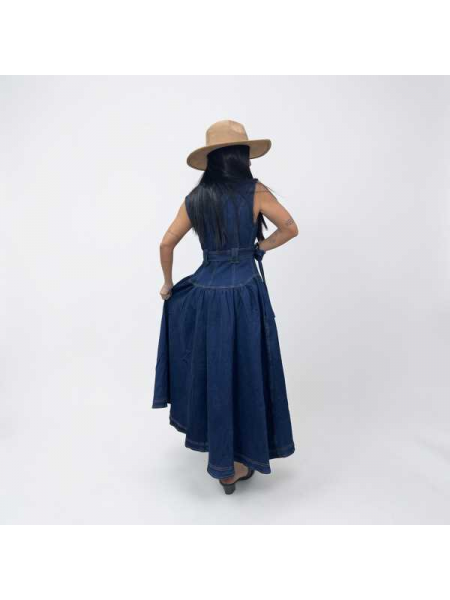 Long Dress Denim