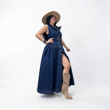 Long Dress Denim