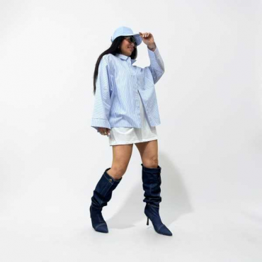 Camicia Over In Cotone