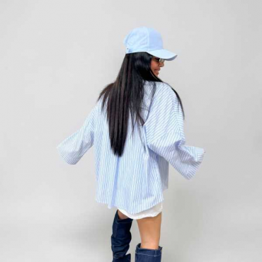 Camicia Over In Cotone